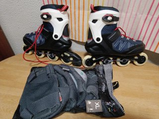 Patines Oxelo Fitness Fit 500 ..Talla 45