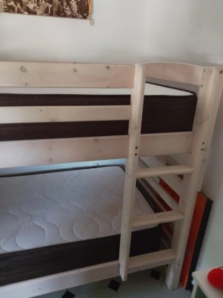 Cama todo  infantil litera madera