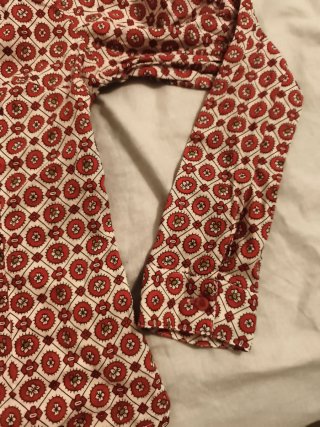 Camisa vintage estampada talla M