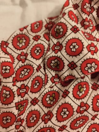 Camisa vintage estampada talla M
