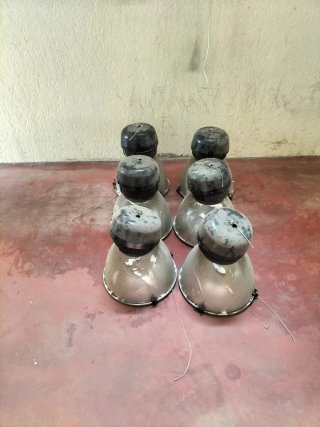 Focos industriales (lote de 6)