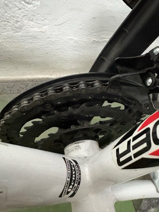 Bicicleta Freerider 24 Blanca