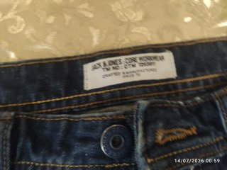 Pantalones cortos vaqueros azules