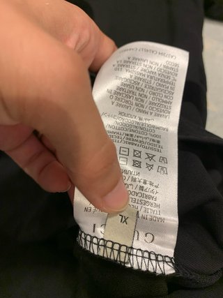 Camiseta Gucci GG Negra
