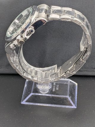 Orologio Uomo Stile Crono ZUC Silver Black