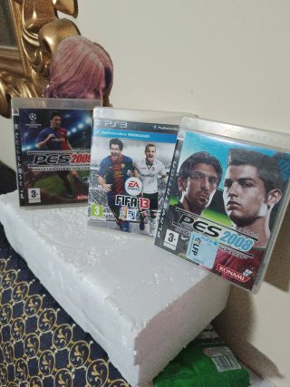 Pack 3 Juegos PS3: PES 2009, FIFA 13, PES 2008