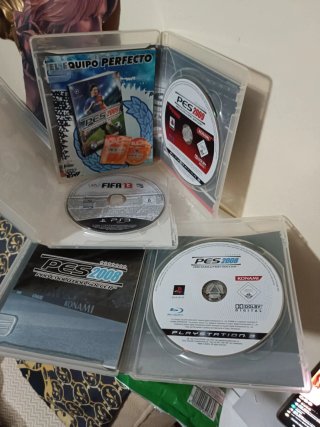 Pack 3 Juegos PS3: PES 2009, FIFA 13, PES 2008
