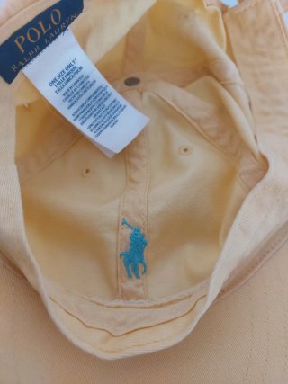 Gorra Polo Ralph Lauren Amarilla Original