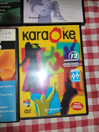 Lotes Karaoke DVD Flamenco Pop, Románticos, Balada