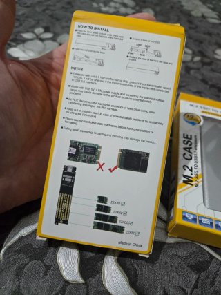 Coppia custodie SSD M.2 M2 a USB 3.1