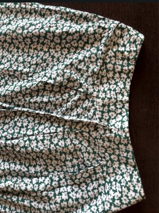 Conjunto Top e Calças Shein Flores