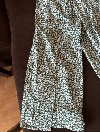 Conjunto Top e Calças Shein Flores