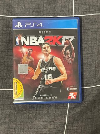 NBA 2K17 PS4 (PlayStation 4) Pau Gasol