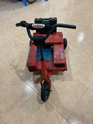 Triciclo electrico casero