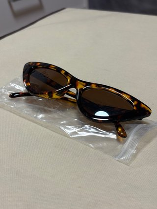 Gafas de sol montura marrón tortuga
