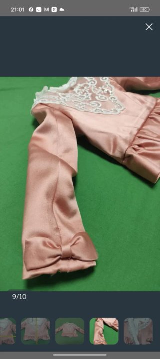 Traje Fallera Niña 2-4 años Rosa y Blanco