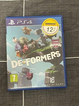 Videojuego De-Formers PS4