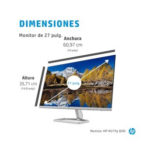 Monitor HP M27fq 27'' QHD FreeSync
