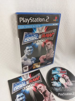 WWE Smackdown Vs Raw 2006 PS2 Pal ITA