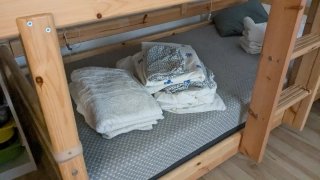 Cama Ikea Hurdal para colchón 150-160 cm Madera
