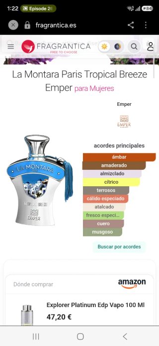 La Montara Paris Tropical Breeze Eau de Parfum