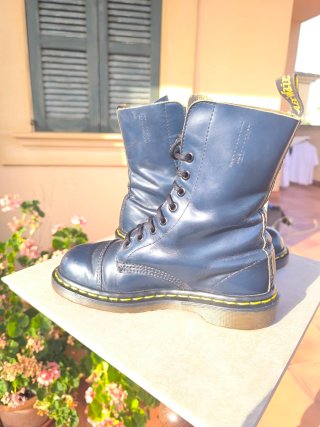 Botas Dr. Martens  -MIE- Uk 4 Eu 37 (23 cm) Azul .
