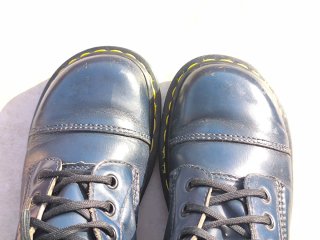 Botas Dr. Martens  -MIE- Uk 4 Eu 37 (23 cm) Azul .