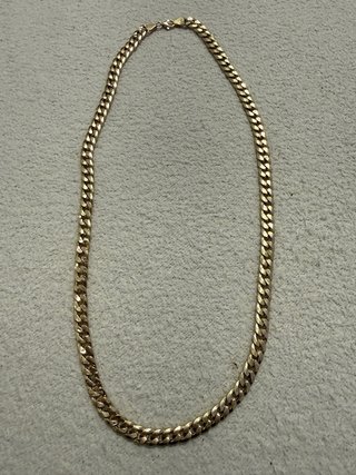 Cadena Cubana oro 18k 20,8g
