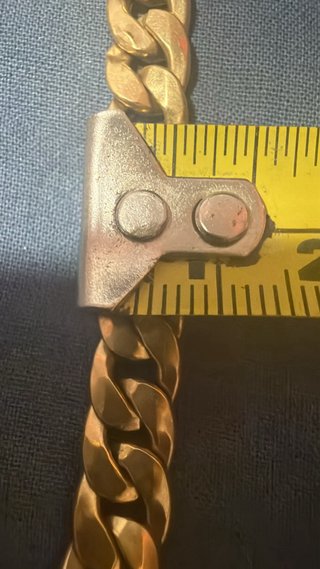 Cadena Cubana oro 18k 20,8g