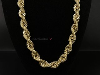 cadena oro 18k 60cm