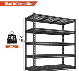 ESTANTERIA NEGRA ALMACENAMIENTO