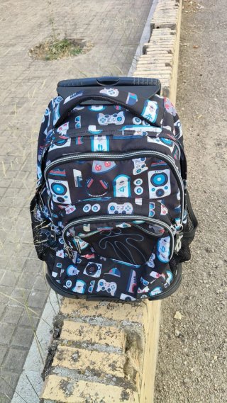 Mochila con ruedas Totto infantil