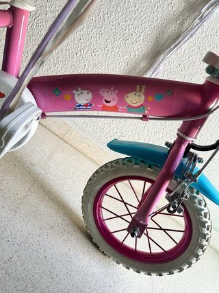 Bicicleta infantil Peppa Pig