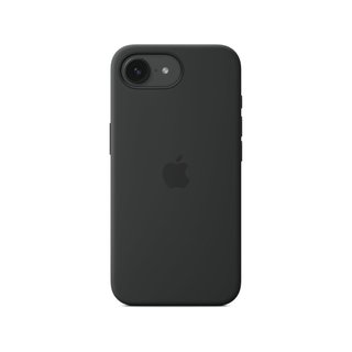 Apple funda silicona negro magSafe