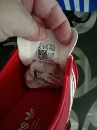 Zapatillas Adidas Talla 42 Rojas