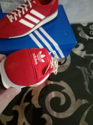 Zapatillas Adidas Talla 42 Rojas