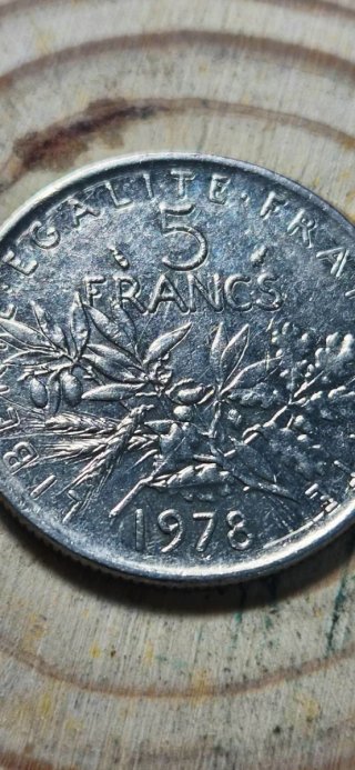 Moneda Francesa República Marianne