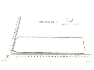 cadena oro 18k 30cm