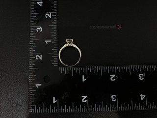 sortija oro 18k con piedra con diamante de laboratorio