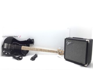 bajo electrico squier pack bajo y amplificador
