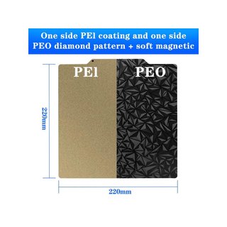 Base texturizada PEI PEO para impresora 3D Ender