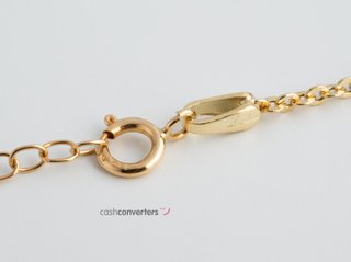 collar oro 18k 22cm