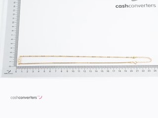 collar oro 18k 22cm