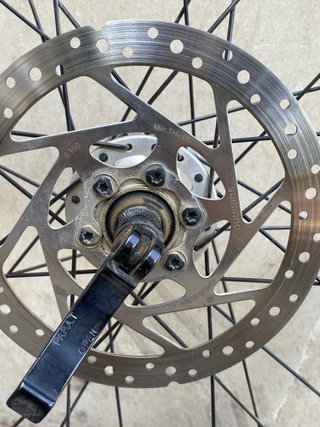 Rueda de Bicicleta delantera 26 pulgadas
