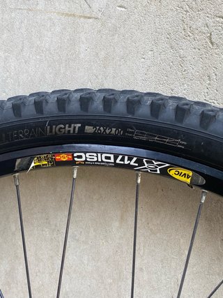 Rueda de Bicicleta delantera 26 pulgadas