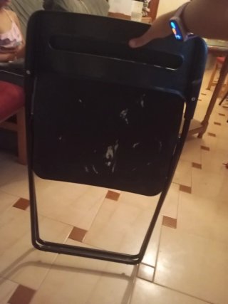 Silla Plegable Negra