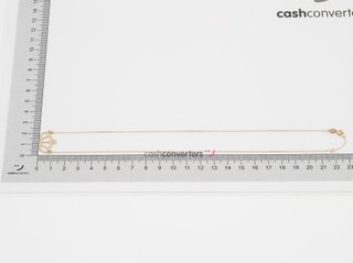 collar oro 18k 22cm