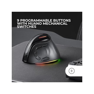 Mars Gaming MM-SK ratón gaming ergonómico RGB