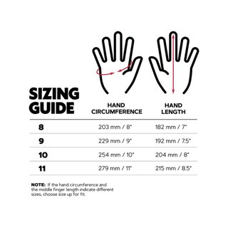 Oregon 295399M guantes seguridad motosierra M
