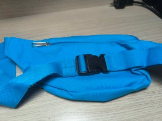 Riñonera Reebok Azul